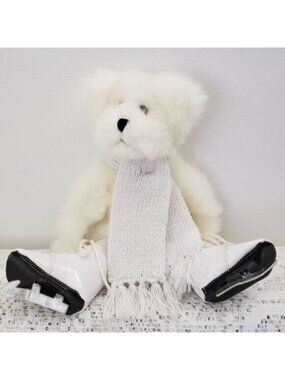 Vintage Hallmark Skating Teddy Bear Jointed Legs